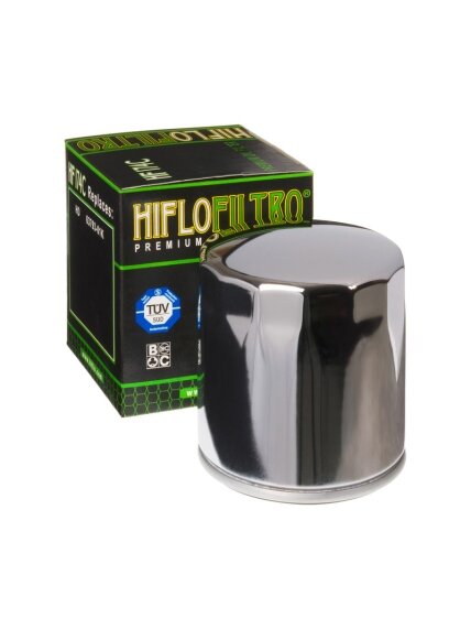 HiFlo oil filter HF174C chrome HiFlo oil filter HF174C chrome