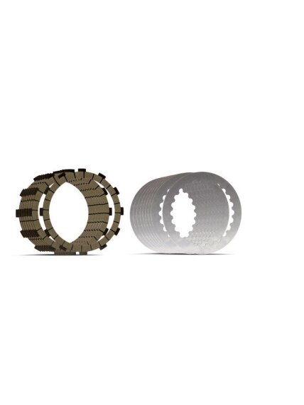 Hinson Clutch Plate Kit Fiber/Steel YZ450F 2023 Hinson Clutch Plate Kit Fiber/Steel YZ450F 2023