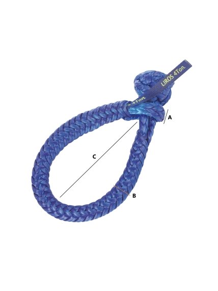 Soft Shackle blue 4t 1