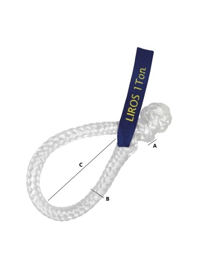 Soft Shackle white 1t 1
