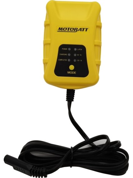 Motobatt Tech1 6/12V 1Amp charger Motobatt Tech1 6/12V 1Amp charger