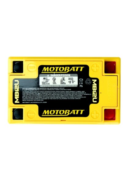 Motobatt MB12U battery 1 Motobatt MB12U battery 1