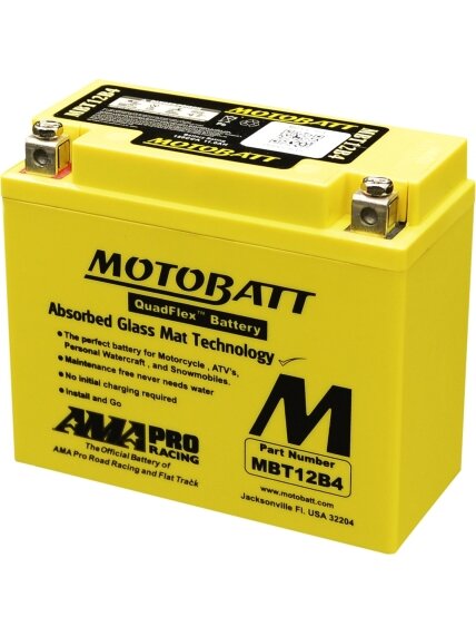 Motobatt MBT12B4 battery