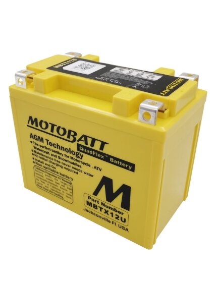 Motobatt MBTX12U battery
