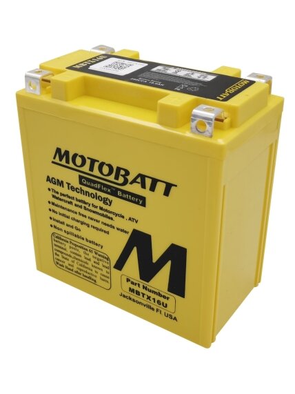 Motobatt MBTX16U battery