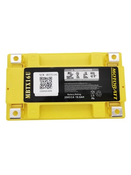Motobatt MBTX16U battery 2