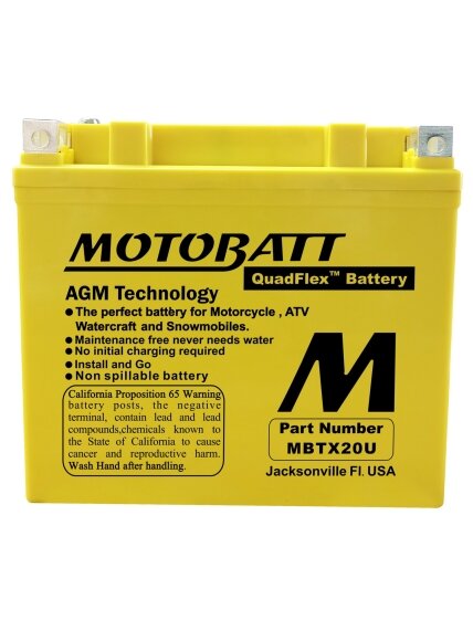 Motobatt MBTX20U battery 1