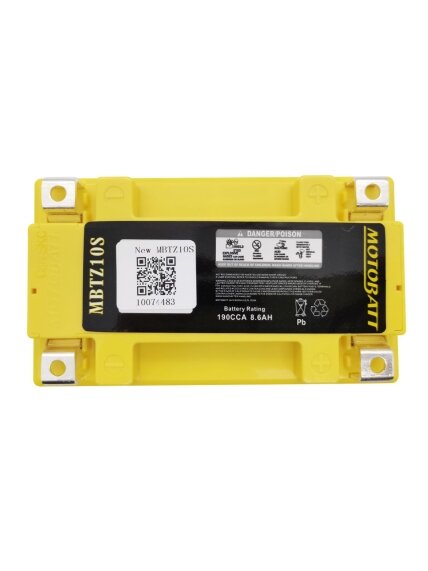 Motobatt MBTZ10S battery 2