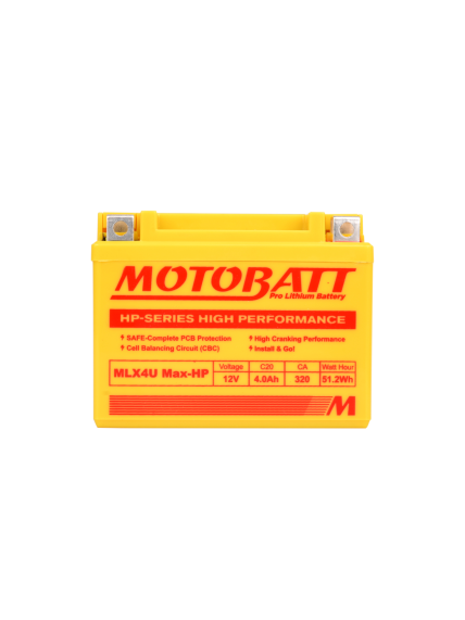 Motobatt Lithium battery MLX4U Max-HP Motobatt Lithium battery MLX4U Max-HP