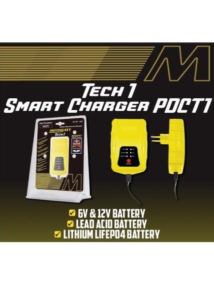 Motobatt Tech1 6/12V 1Amp charger 1 Motobatt Tech1 6/12V 1Amp charger 1