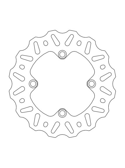 Moto-Master Nitro Brakedisc rear KX85 Moto-Master Nitro Brakedisc rear KX85