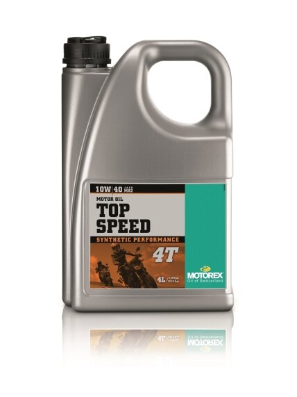 Motorex Top Speed 4T 10W/40 4 ltr (4) Motorex Top Speed 4T 10W/40 4 ltr (4)