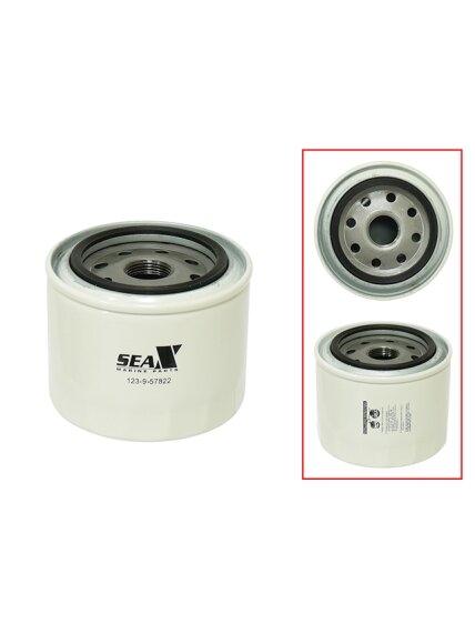 Sea-X oil filter outboard Mercury 75/90/115HP 4-Stroke / 150HP EFI 4-Stroke Sea-X oil filter outboard Mercury 75/90/115HP 4-Stroke / 150HP EFI 4-Stroke