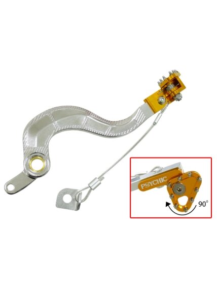 Sixty5 brakepedal RMZ450 08-13 gold Sixty5 brakepedal RMZ450 08-13 gold
