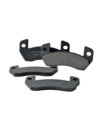 Brake pads, Rear, Ligier Nova, X-Too , (2 pr) , (0182043) Brake pads, Rear, Ligier Nova, X-Too , (2 pr) , (0182043)