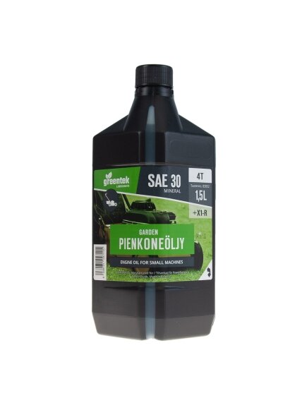 Greentek Garden SAE 30 1.5L (Mineral oil + X1-R) (10) Greentek Garden SAE 30 1.5L (Mineral oil + X1-R) (10)