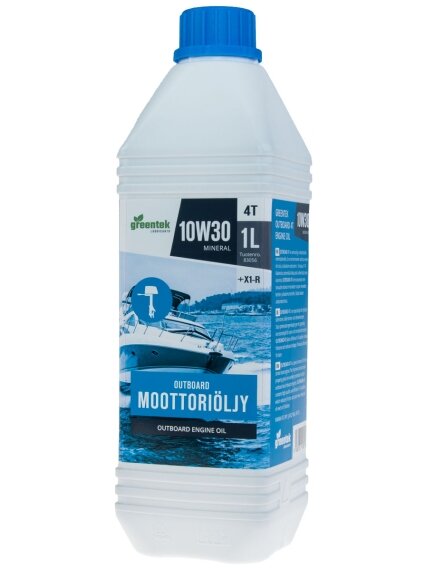 Greentek Outboard 10W30 1L engine oil outboards (12) Greentek Outboard 10W30 1L engine oil outboards (12)
