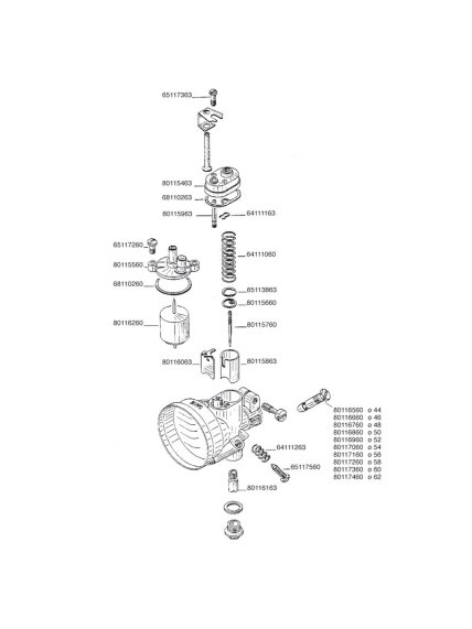 Spring Choke pin Fits: Bing Spring Choke pin Fits: Bing