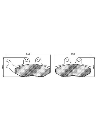 Elig Brake pads, Aprilia / Beta Elig Brake pads, Aprilia / Beta