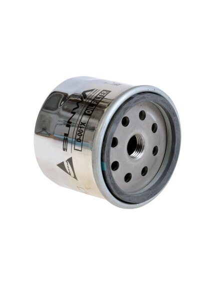 Sunwa oil filter D-005X: Harley-Davidson chrome Sunwa oil filter D-005X: Harley-Davidson chrome