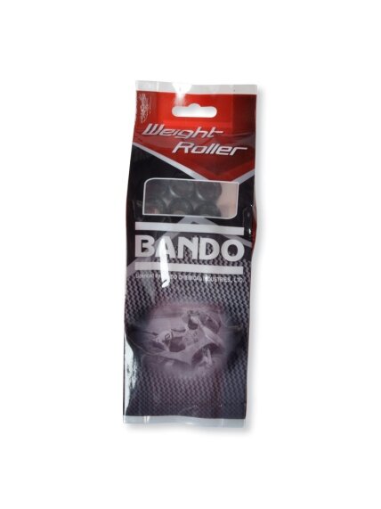 Bando Variator roller set, Ø15 x 12mm 6,0g Bando Variator roller set, Ø15 x 12mm 6,0g