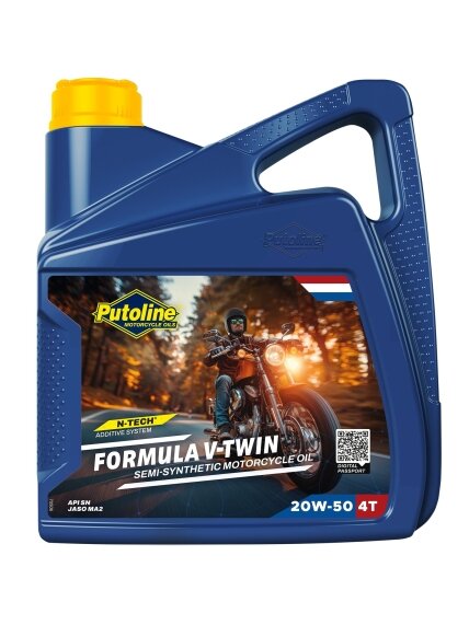 Putoline Formula V-Twin 20W-50- 4L (4) Putoline Formula V-Twin 20W-50- 4L (4)