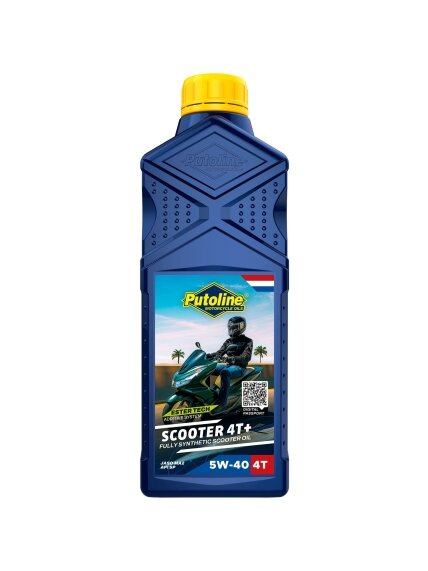Putoline Ester Tech Scooter 4T+ 5W-40- 1L (12) Putoline Ester Tech Scooter 4T+ 5W-40- 1L (12)