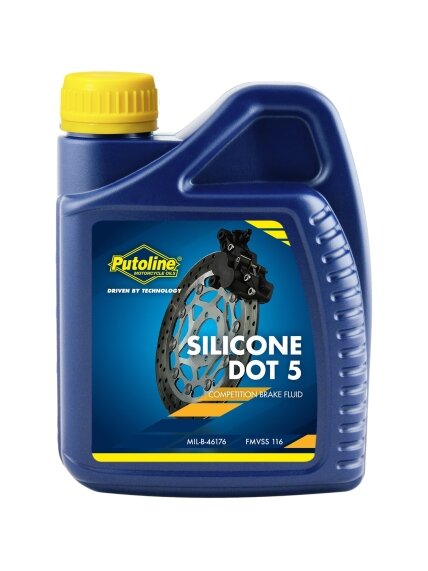 Putoline DOT 5 Silicone Brake Fluid- 500 ml (12) Putoline DOT 5 Silicone Brake Fluid- 500 ml (12)