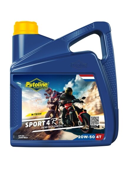 Putoline Sport 4R 20W-50- 4L (4) Putoline Sport 4R 20W-50- 4L (4)