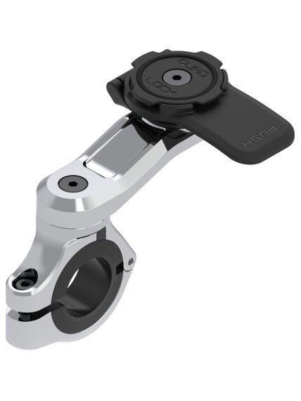 Quad Lock Motorcycle Handlebar Mount Pro Chrome Quad Lock Motorcycle Handlebar Mount Pro Chrome