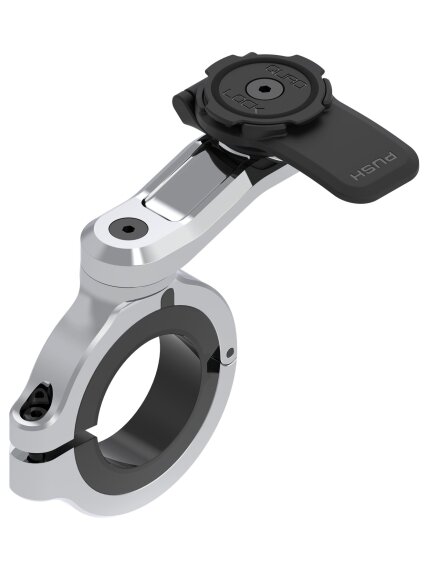 Quad Lock Motorcycle Handlebar Mount Pro Chrome - Large Quad Lock Motorcycle Handlebar Mount Pro Chrome - Large