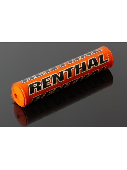 Renthal Shiny Pad (240mm) Orange - Orange Foam Renthal Shiny Pad (240mm) Orange - Orange Foam