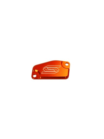 Scar Front Brake Reservoir Cover Ktm Orange color Scar Front Brake Reservoir Cover Ktm Orange color