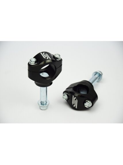 Scar Bar mounts Ø28,6 for Stock triple clamps - Ktm Husqvarna BETA SHERCO Height Scar Bar mounts Ø28,6 for Stock triple clamps - Ktm Husqvarna BETA SHERCO Height