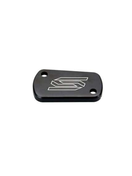 Scar Rear Brake Reservoir Cover - Kawasaki/Suzuki Black Scar Rear Brake Reservoir Cover - Kawasaki/Suzuki Black