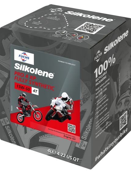 Silkolene Pro 4 15W-50 XP 4L CUBE (4) Silkolene Pro 4 15W-50 XP 4L CUBE (4)