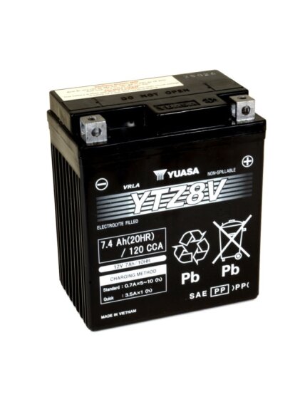 Yuasa BatteryYTZ8V (wc) factory activated (10) Yuasa BatteryYTZ8V (wc) factory activated (10)