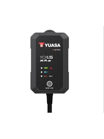 Yuasa Smart Charger YCX1.5 6/12V 1.5A