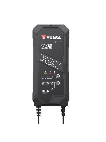 Yuasa Smart Charger YCX12 12V 12A