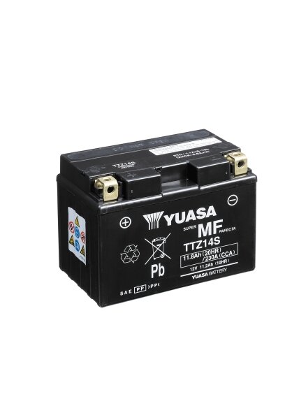 Yuasa BatteryTTZ14S(WC) filled with acid (6) Yuasa BatteryTTZ14S(WC) filled with acid (6)