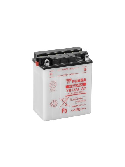 Yuasa BatteryYB12AL-A2 (cp) with acidpack (4) Yuasa BatteryYB12AL-A2 (cp) with acidpack (4)