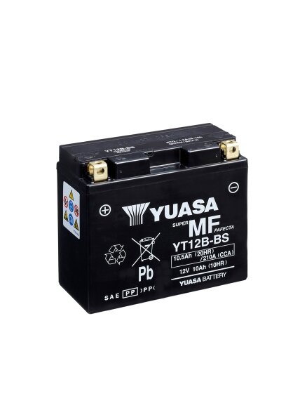 Yuasa Battery YT12B(WC) filled with acid (6) Yuasa Battery YT12B(WC) filled with acid (6)