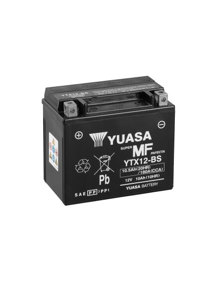 Yuasa Battery YTX12(WC) filled with acid (4) Yuasa Battery YTX12(WC) filled with acid (4)