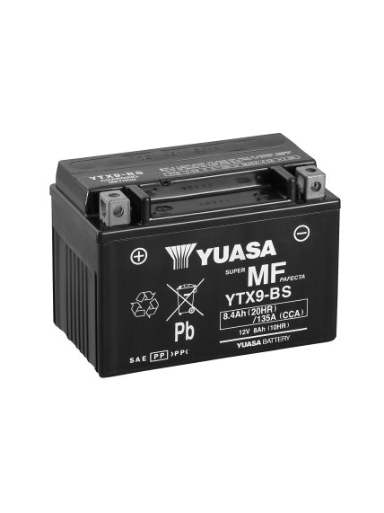 Yuasa Battery YTX9(WC) filled with acid (6) Yuasa Battery YTX9(WC) filled with acid (6)
