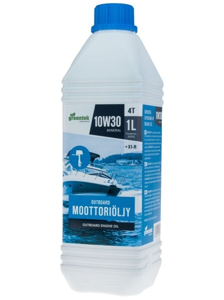 Greentek Outboard 10W30 1L engine oil outboards (12) Greentek Outboard 10W30 1L engine oil outboards (12)