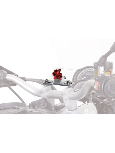 Givi Universal support in billed and anodized aluminium for gps-holders 1