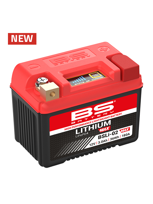 BS Battery BSLI-02 MAX Lithiumbattery