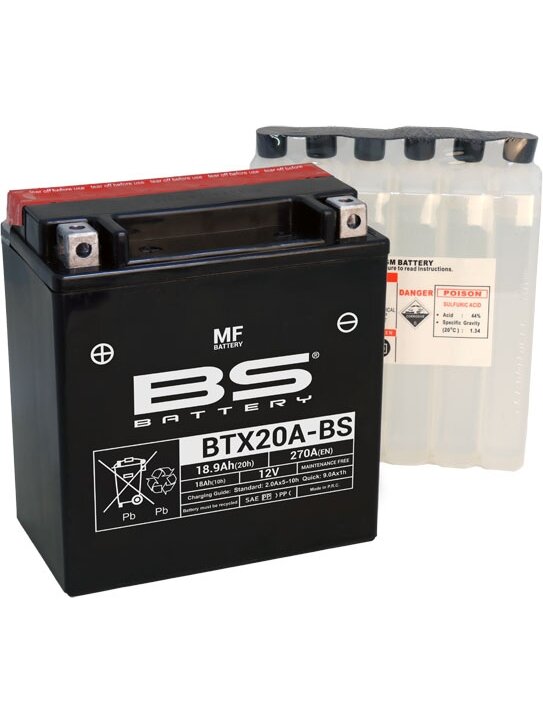 BS Battery BTX20A-BS MF (cp) Maintenance Free BS Battery BTX20A-BS MF (cp) Maintenance Free