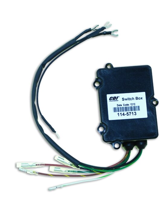Cdi Elec. Mercury/Mariner Ignition Pack - 2 Cyl. 6-25HP (1997-06)