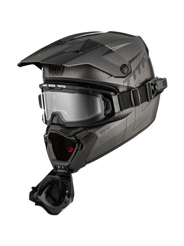 CKX Helmet Titan AMS Pro Matt Carbon + Heated Photochromic Goggles 2 CKX Helmet Titan AMS Pro Matt Carbon + Heated Photochromic Goggles 2